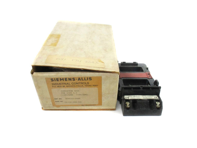 SIEMENS 3TY6545-0AA8 110/120V NSMP