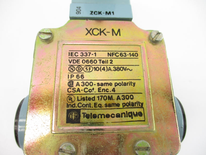 TELEMECANIQUE XCK-M 380V 10A UNMP
