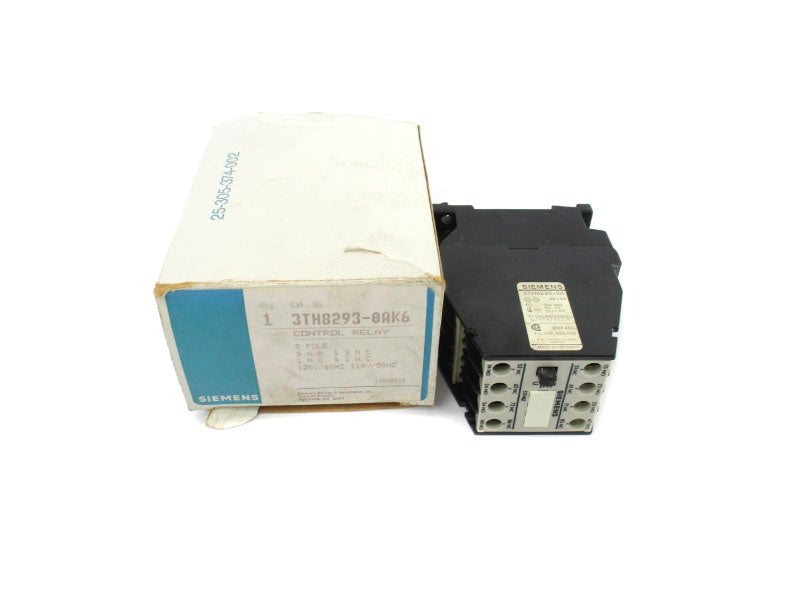 SIEMENS 3TH8293-0AK6 110/120V 16A NSMP