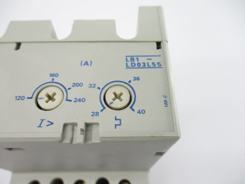 TELEMECANIQUE LB1-LD03L55 660VAC 120-240A/28-40A NSNP