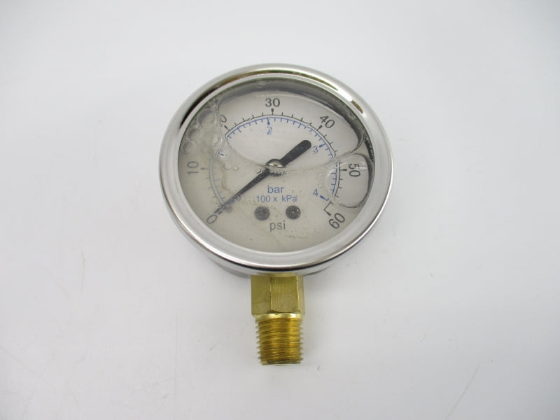 WORKSMART WS-PE-GAGE-155 0-60PSI 2.5" NSMP