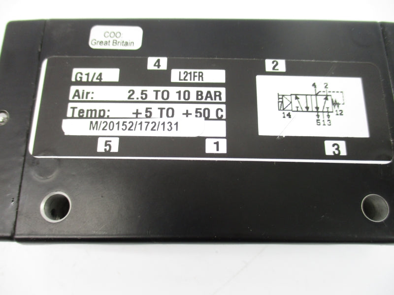 NORGREN M/20152/172/131 110/120V NSNP