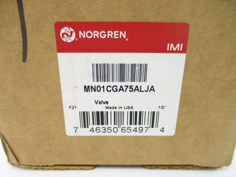 NORGREN MN01CGA75ALJA 110/120V 150PSI NSMP