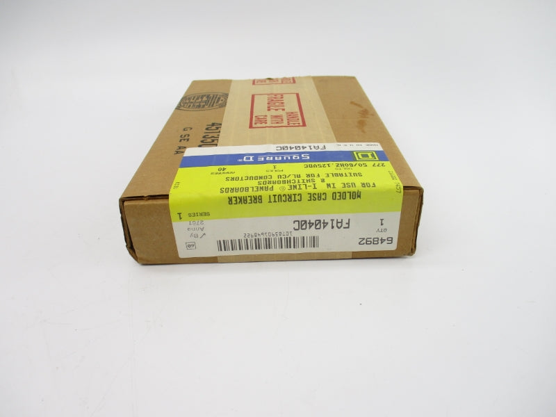SQUARE D FA14040C 277VAC 40A NSFS