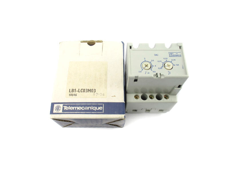 TELEMECANIQUE LB1-LC03M03 660VAC 2.4-4.8A/0.25-0.4A NSMP