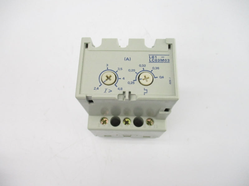 TELEMECANIQUE LB1-LC03M03 660VAC 2.4-4.8A/0.25-0.4A NSMP