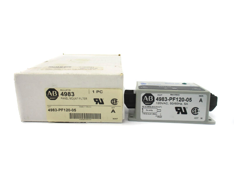 ALLEN BRADLEY 4983-PF120-05 SER. A 120VAC 5A NSMP