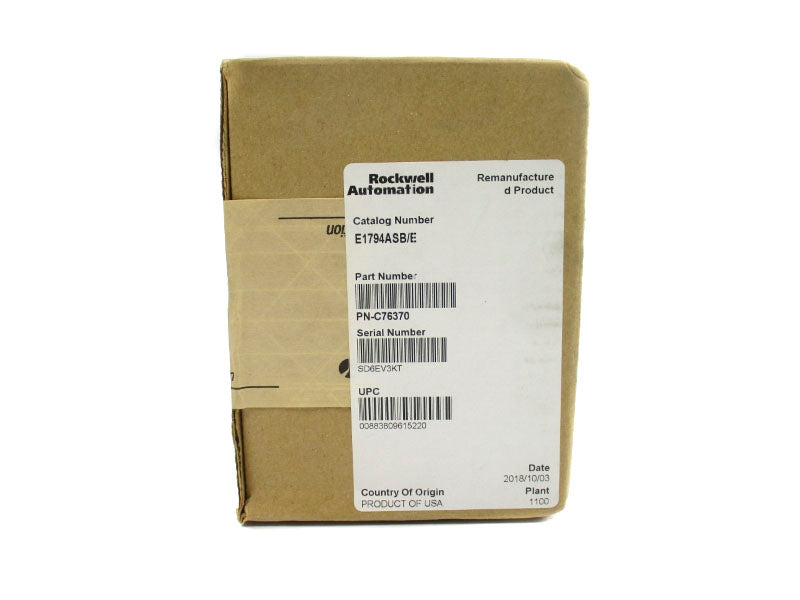 ALLEN BRADLEY 1794-ASB SER. E REMAN