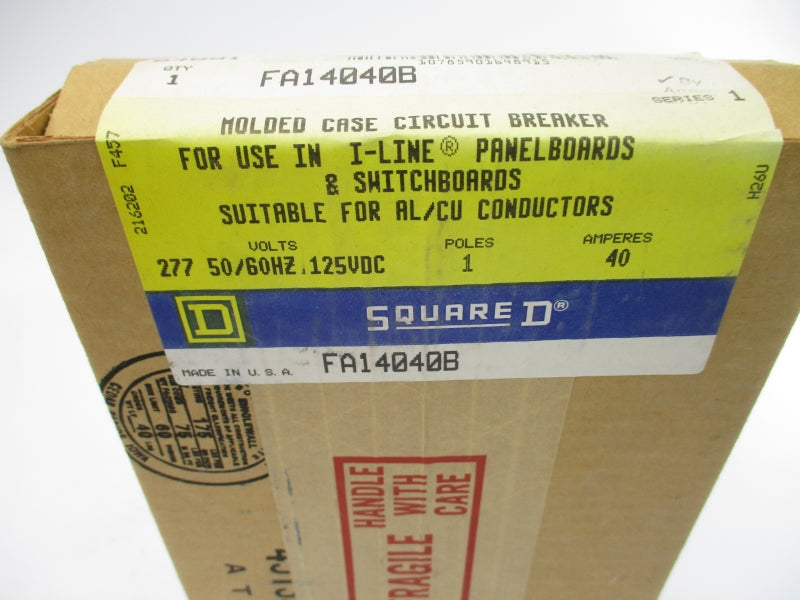 SQUARE D FA14040B 277V 40A NSFS