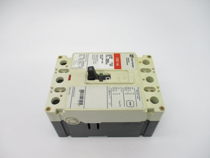 CUTLER HAMMER FDB3020 600VAC 20A UNMP