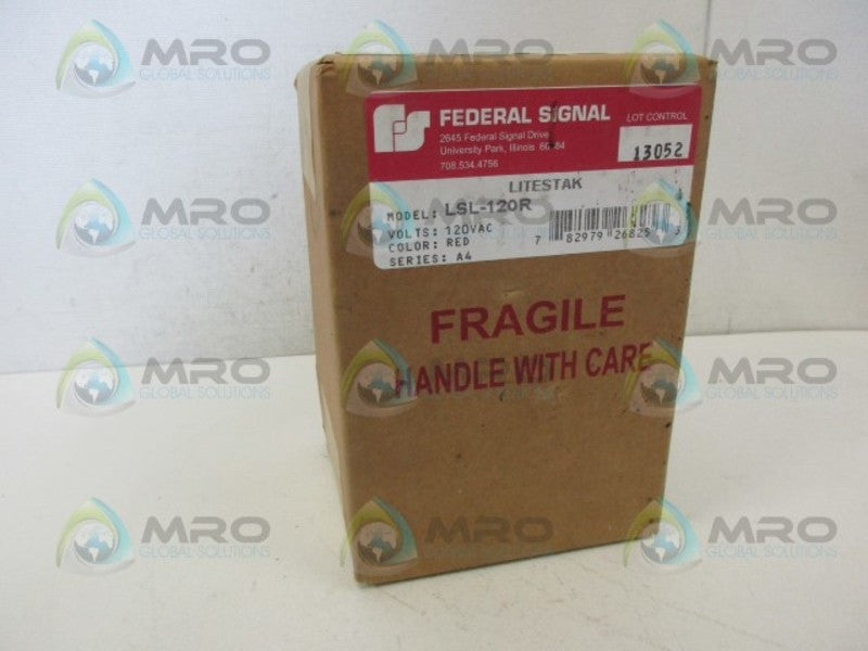 FEDERAL SIGNAL LSL-120R * FACTORY SEALED *