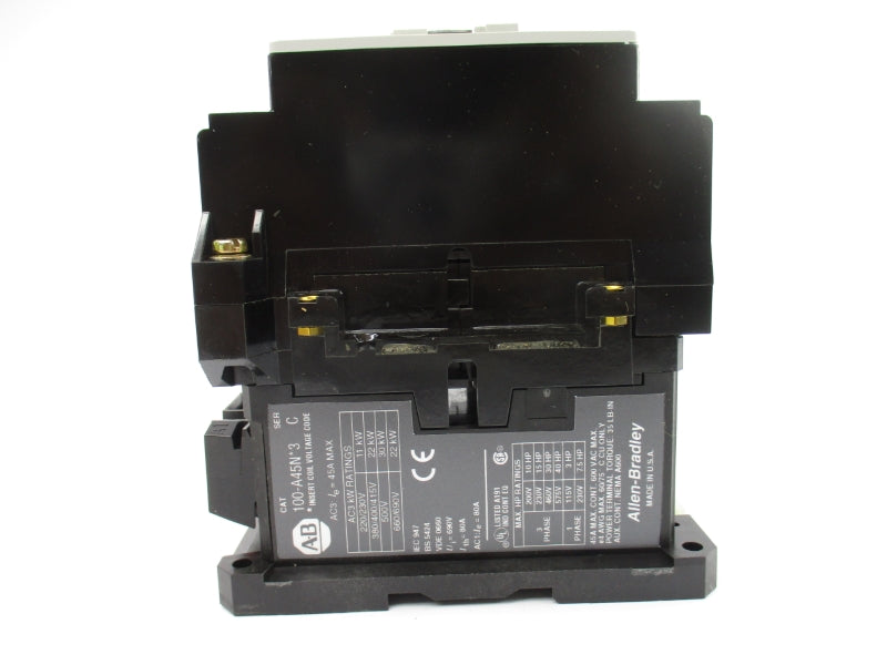 ALLEN BRADLEY 100-A45ND3 SER. C 110/120V 80A NSMP