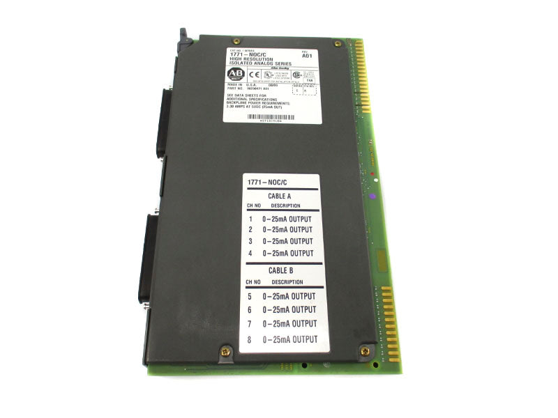 ALLEN BRADLEY 1771-NOC SER. C 5VDC 3.30A F/W A UNMP