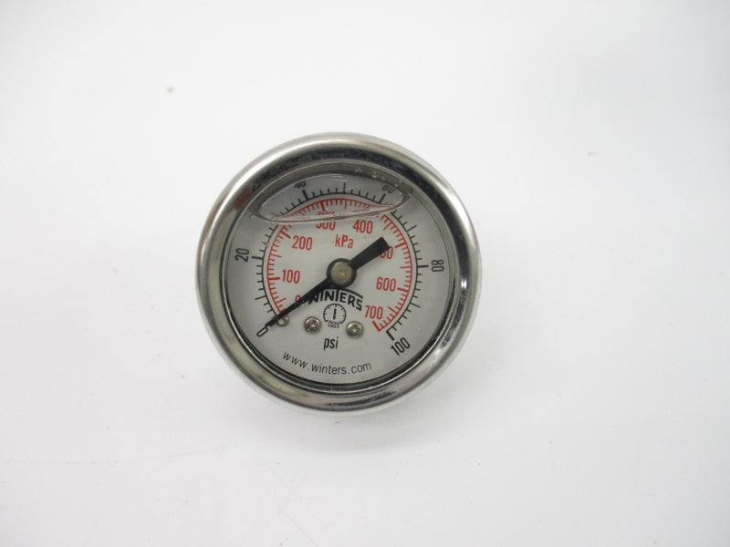 WINTERS PFQ1124 0-100PSI 1.5" NSMP