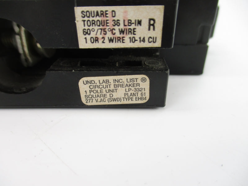 SQUARE D EHB4120 277VAC 20A NSNP