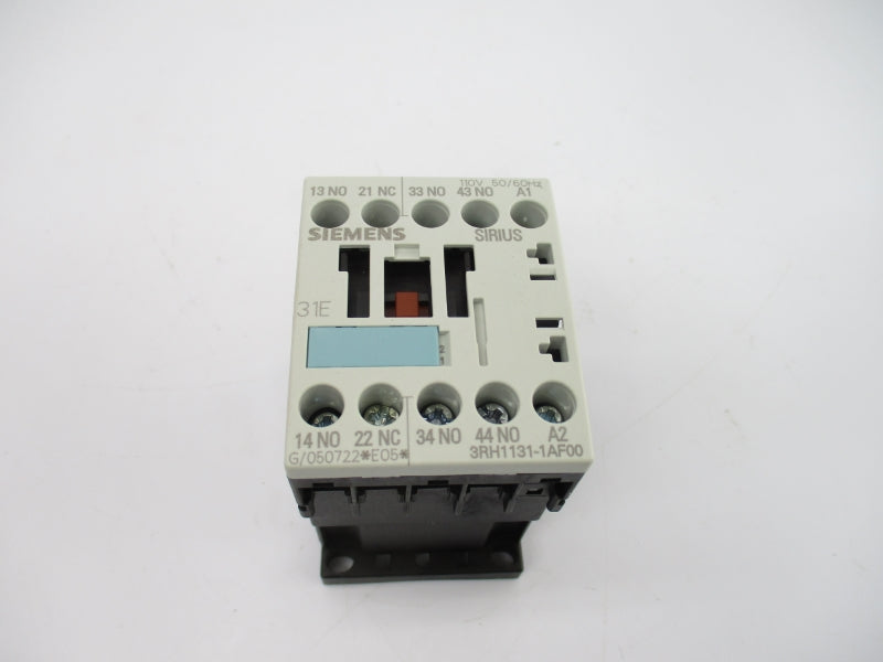SIEMENS 3RH1131-1AF00 110V 10A NSMP