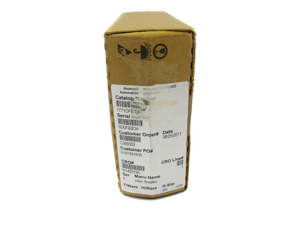 ALLEN BRADLEY 1771-OFE1 SER. A REMAN