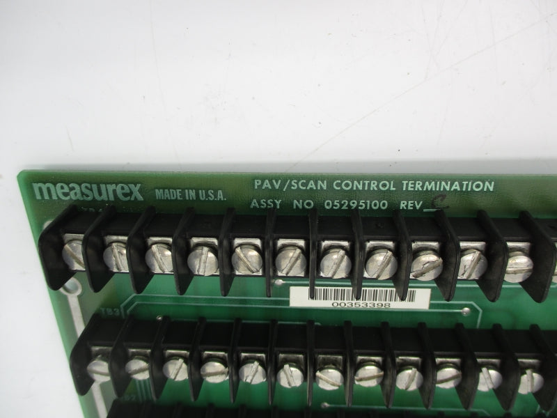 MEASUREX 05295100 REV. C UNMP