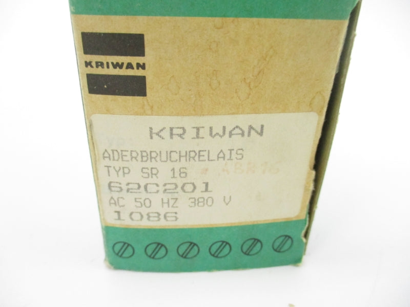 KRIWAN 62C201 SR16 380VAC 5A NSMP