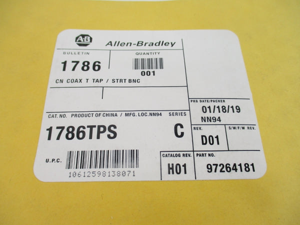 ALLEN BRADLEY 1786-TPS SER. C DATE: 2019 NSFS