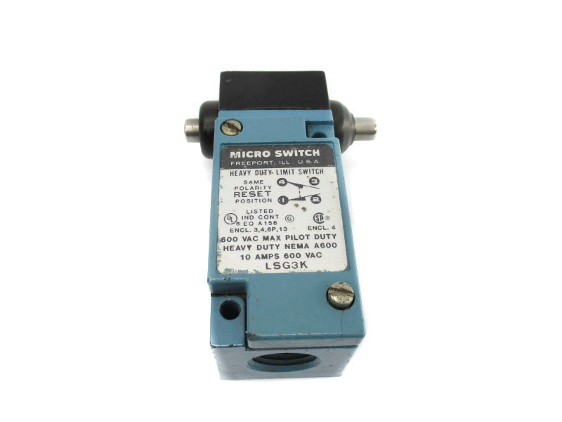 MICRO SWITCH LSG3K 600VAC 10A UNMP