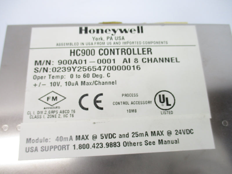 HONEYWELL 900A01-0001 10V (AS PICTURED) NSNP