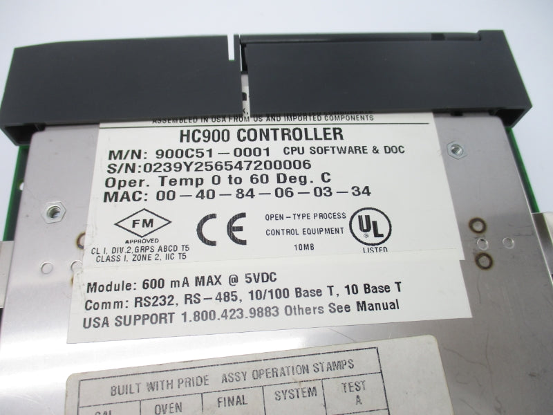 HONEYWELL 900C51-0001 5VDC NSNP