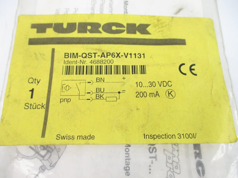 TURCK BIM-QST-AP6X-V1131 10-30VDC NSMP