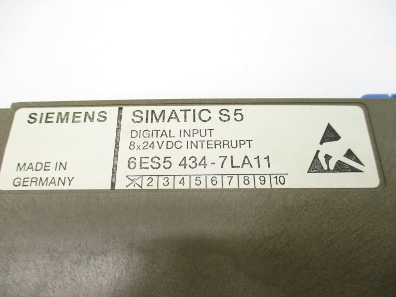 SIEMENS 6ES5434-7LA11 8-24VDC UNMP