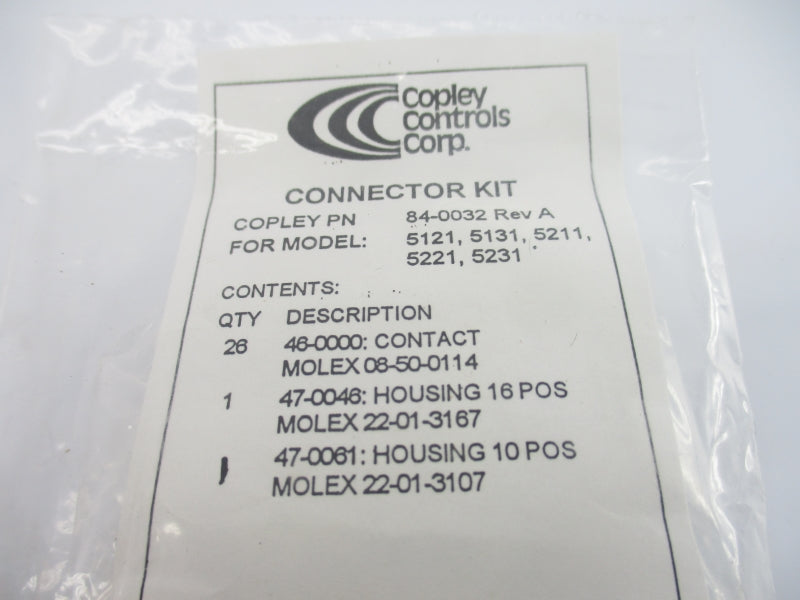 COPLEY CONTROLS 84-0032 NSMP