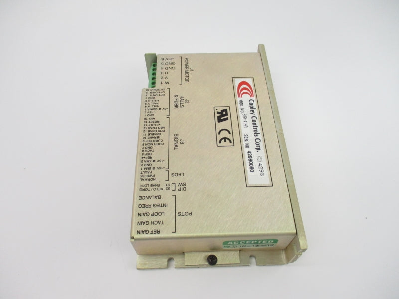 COPLEY CONTROLS 800-414A 15V UNMP