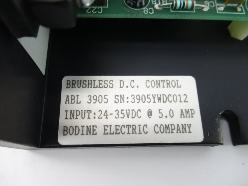 BODINE ELECTRIC ABL3905 24-35VDC 5.0A UNMP