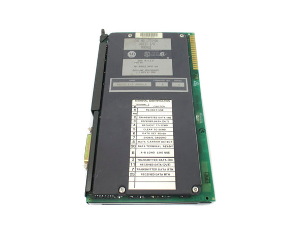 ALLEN BRADLEY 1771-DA SER. A F/W B 5VDC 1.3A UNMP
