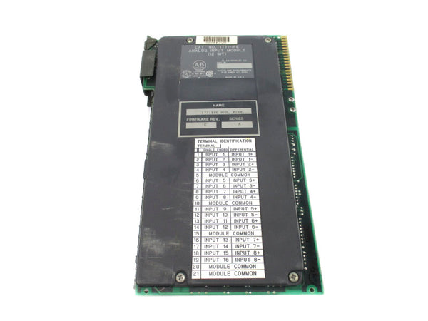 ALLEN BRADLEY 1771-IFE SER. A F/W C 5VDC 0.75A (NO TERMINAL) UNMP
