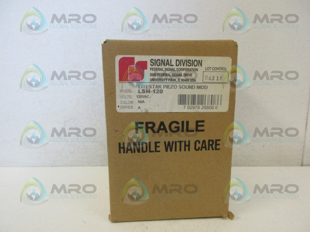 FEDERAL SIGNAL LSH-120 SOUND MODULE *FACTORY SEALED*