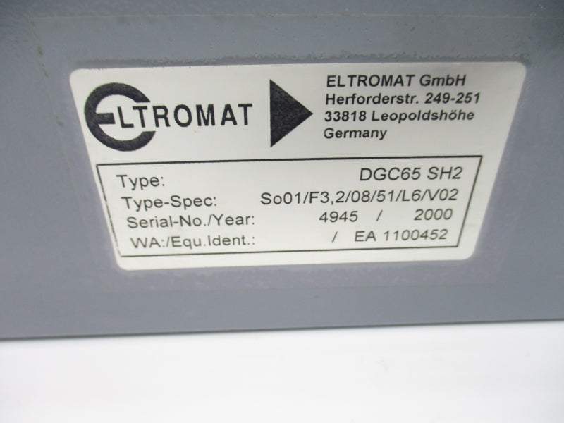 ELTROMAT DGC65SH2 NSNP