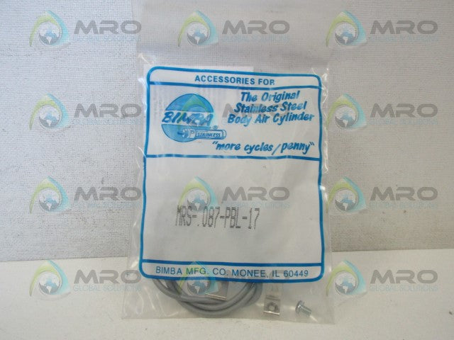 BIMBA MRS-087-PBL-17 MAGNETIC REED SWITCH *NEW IN FACTORY BAG*