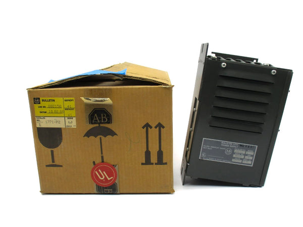 ALLEN BRADLEY 1771-P2 SER. W 120/220V 1/.5A (BR/YL) NSMP