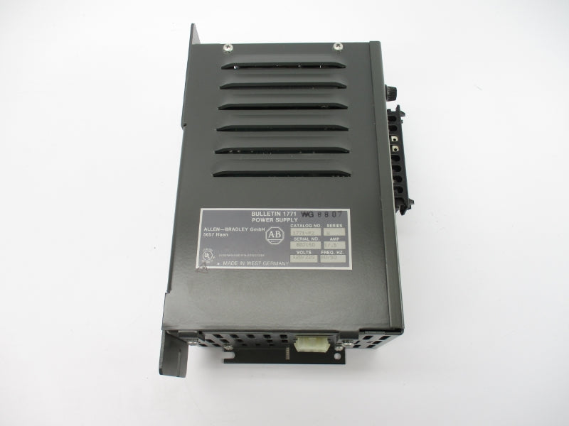 ALLEN BRADLEY 1771-P2 SER. W 120/220V 1/.5A (BR/YL) NSMP