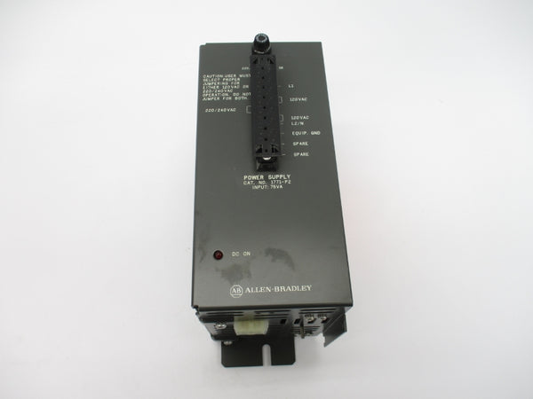 ALLEN BRADLEY 1771-P2 SER. W 120/220V 1/.5A (BR/YL) NSMP