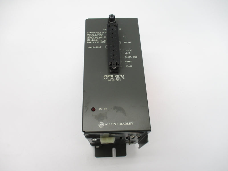 ALLEN BRADLEY 1771-P2 SER. W 120/220V 1/.5A (BR/YL) NSMP