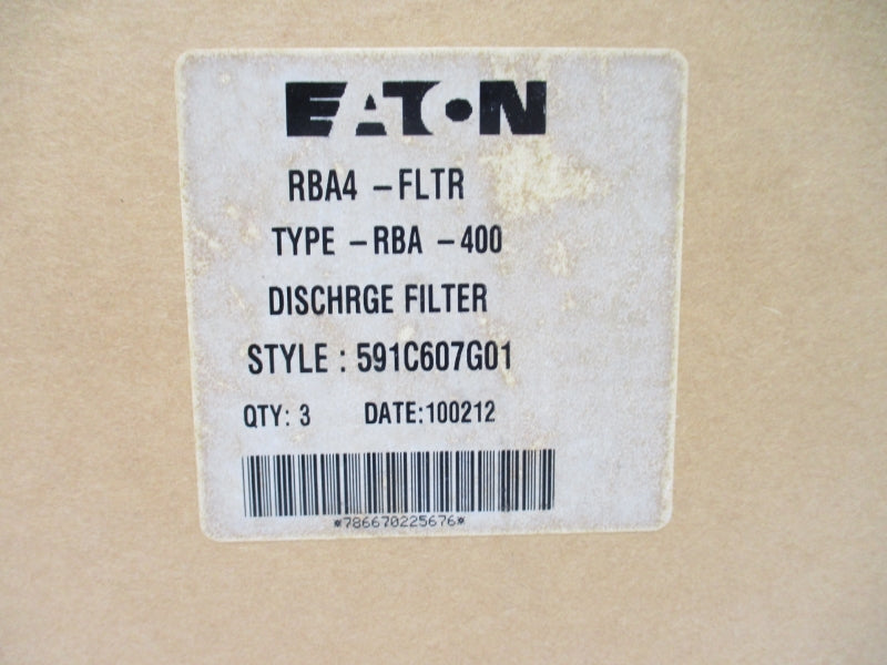 EATON 591C607G01 RBA-400 (PKG OF 3) NSMP