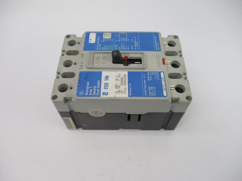 WESTINGHOUSE FDB3040L 600VAC 40A NSNP