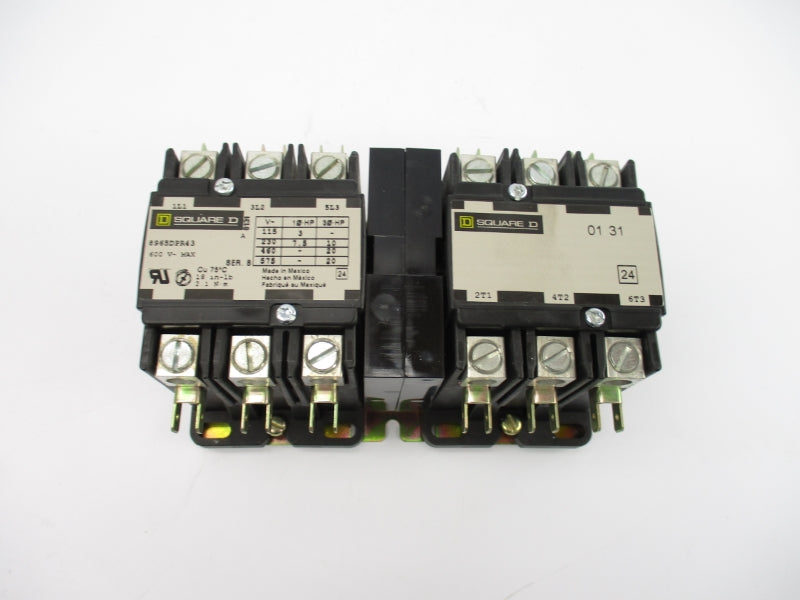 SQUARE D 8965DPR43V02 SER. B 110/120V 50A NSMP