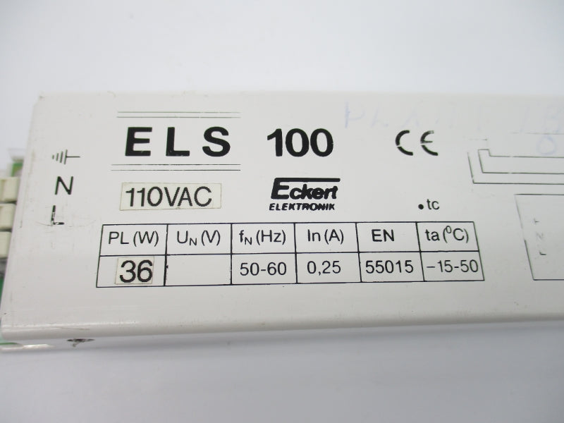 ECKERT ELEKTRONIK ELS100 110VAC UNMP