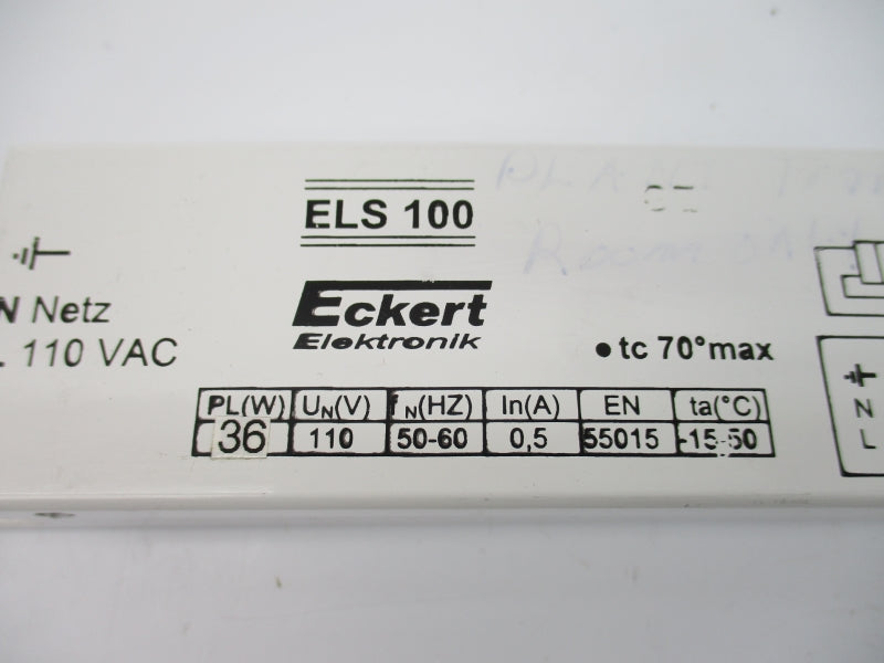 ECKERT ELEKTRONIK ELS100 110VAC NSNP
