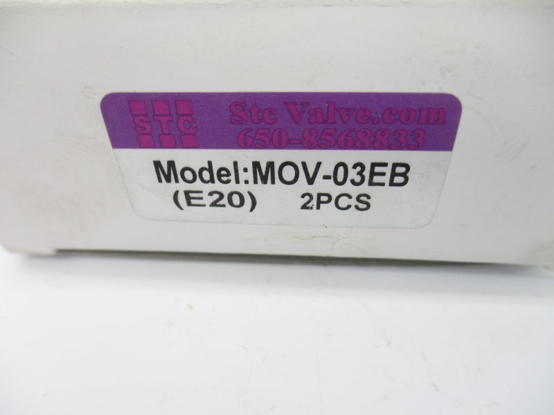 STC MOV-03EB 21-115PSI (PKG OF 2) NSMP