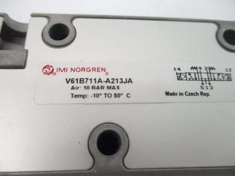 NORGREN V61B711A-A213JA 24VDC 0.08A NSNP