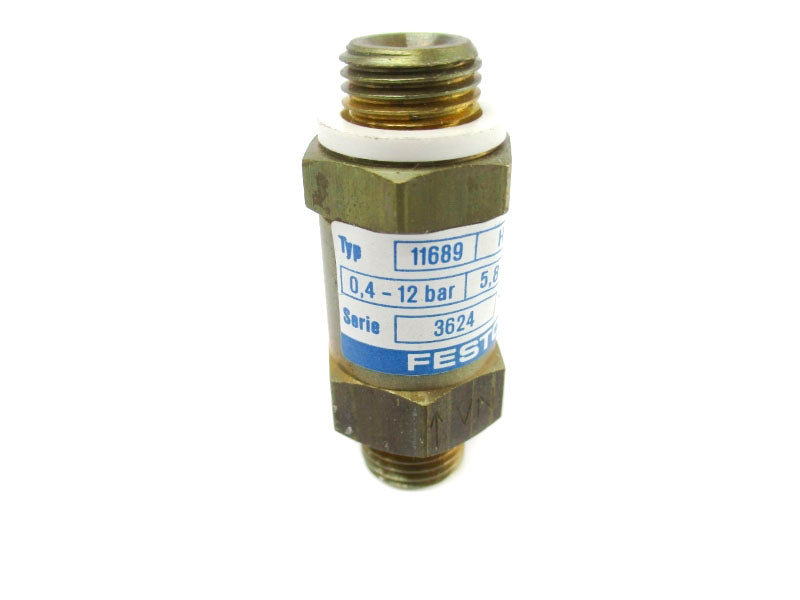 FESTO 11689 H-1/4B SER. 3624 174PSI NSNP