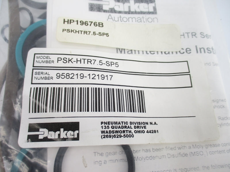 PARKER PSK-HTR7.5-SP5 NSMP